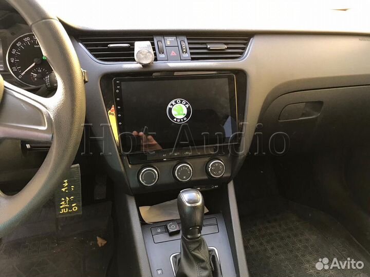 Магнитола Mstar для Skoda Octavia A7 с установкой