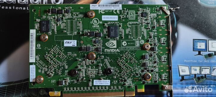 Видеокарта PNY Quadro NVS 450 480Mhz 512Mb