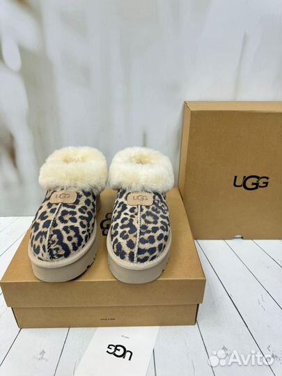 Ugg Женские Леопардовые на платформе