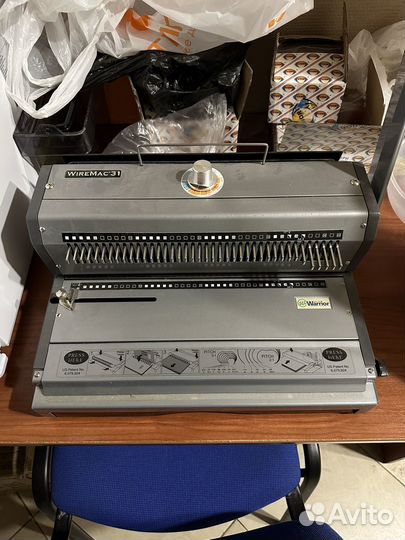 Брошюровщик на металлическую пружину WireMac31