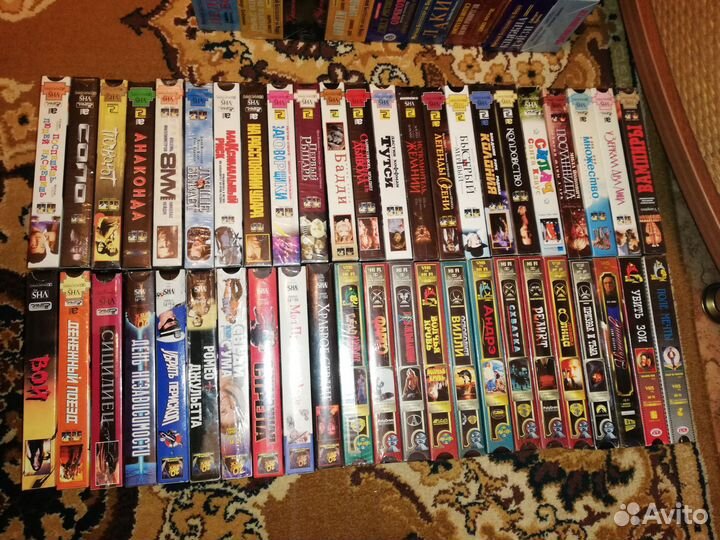 Видеокассеты vhs c фильмами