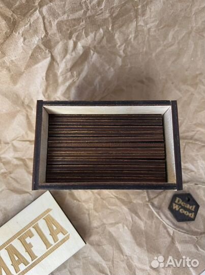 Настольная игра «Мафия» из дерева