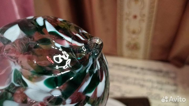 Антиквариат. Шар на ёлку. Стекло. Германия