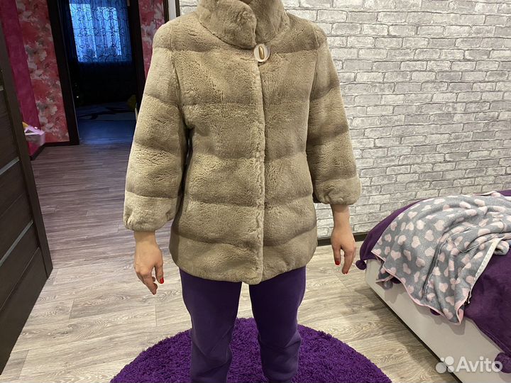 Шуба мутоновая