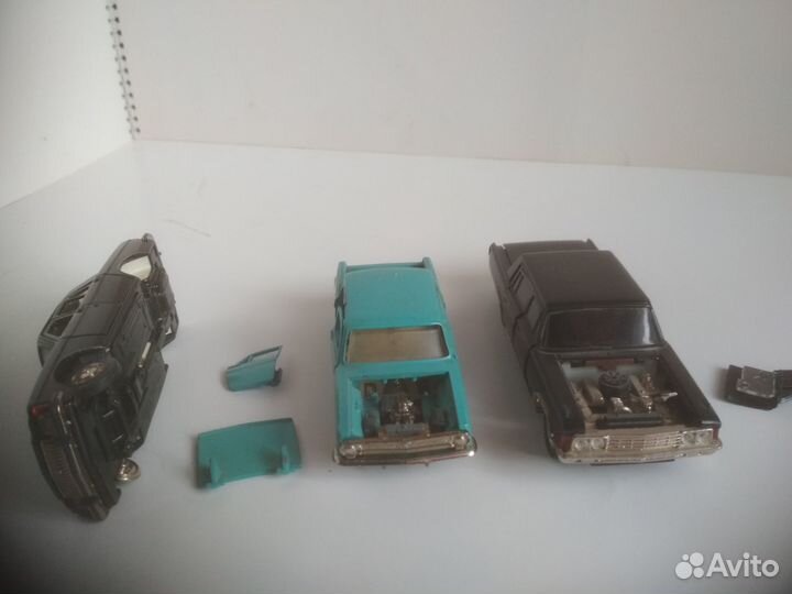 Модели автомобилей СССР 1:43 на запчасти