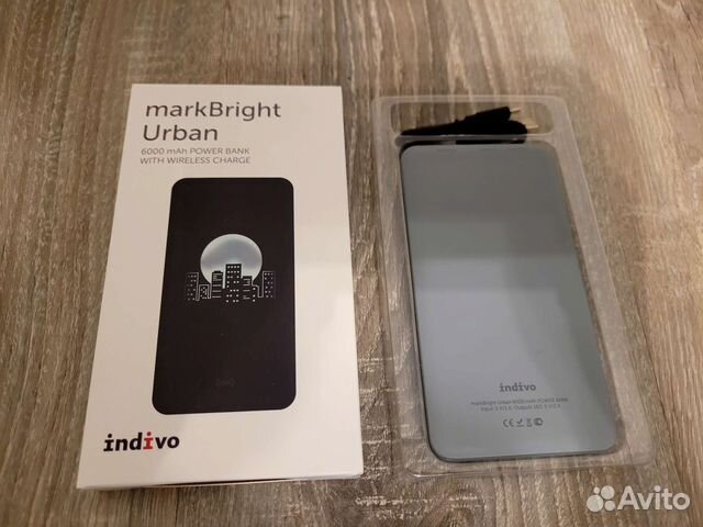 Новый паурбанк markBright Urban 6000 mAh