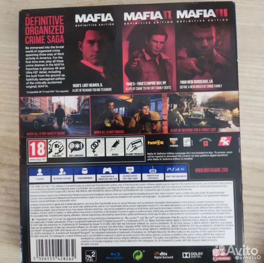 Мафия трилогия ps4