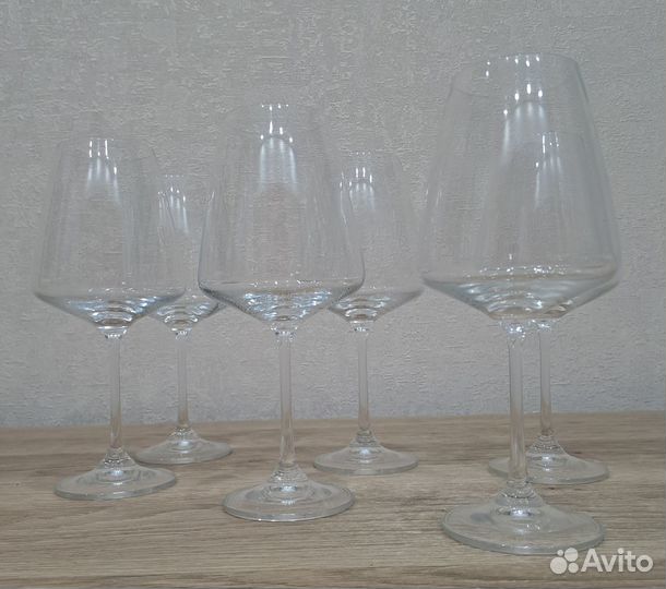 Продам набор бокалов для вина\воды 6 шт. 450 мл