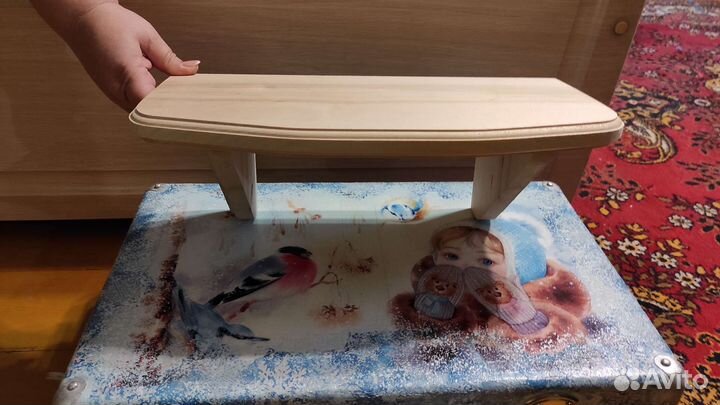 Полка настенная деревянная