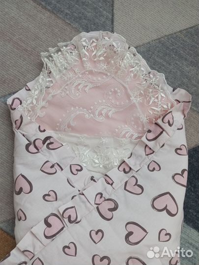 Конверт одеяло на выписку