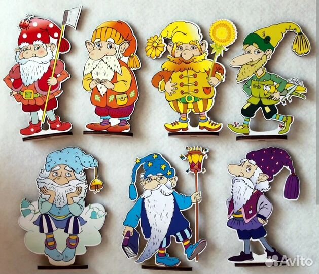 Гномики для игр Воскобовича