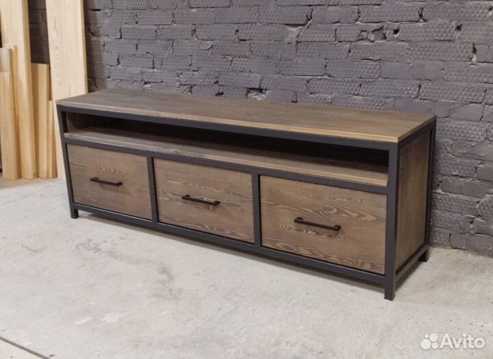 Loft тумба под телевизор