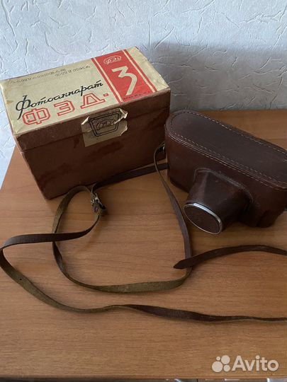 Пленочный фотоаппарат фэд 3