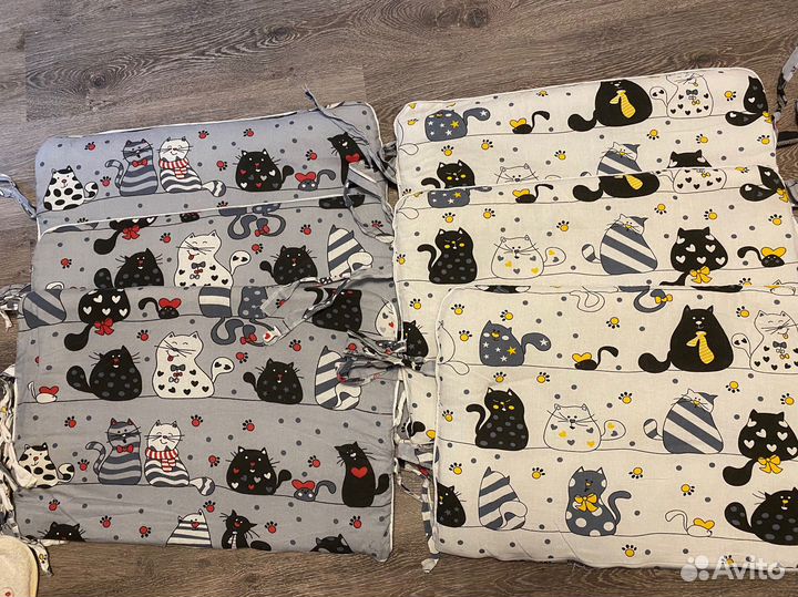 Бортики в детскую кроватку