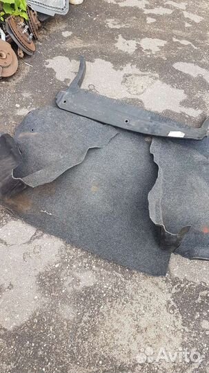 Ворсовая обивка багажника VW Golf III