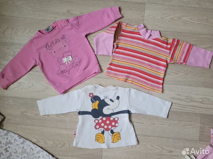 Вещи пакетом на девочку от 0 до 6 месяцев