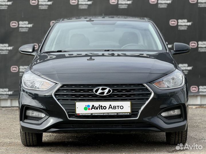 Hyundai Solaris 1.6 AT, 2019, 53 110 км