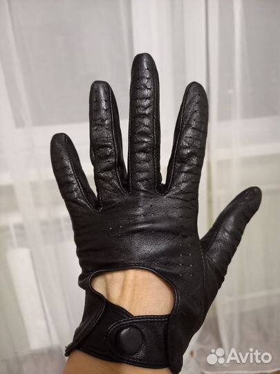 Перчатки женские кожаные 7.5 размер