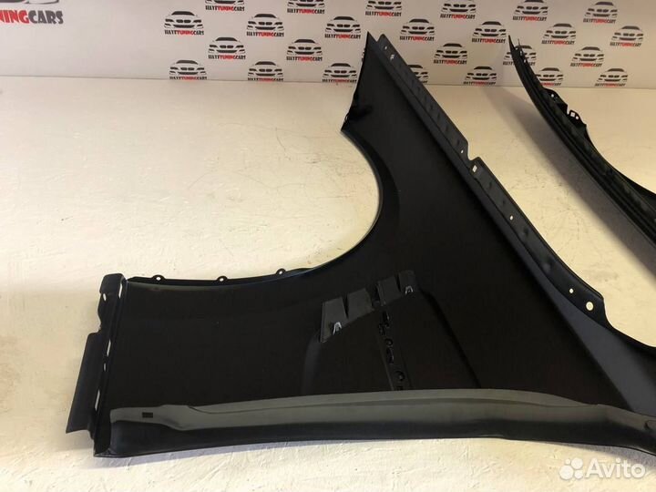 Крылья стиль M3 BMW 3 серии F30 с жабрами комплект