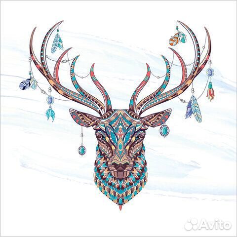 Картина стразами алмазная мозаика сияющая 30х30 см