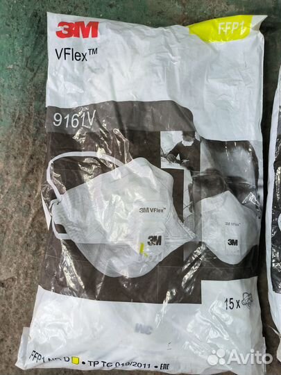 Респиратор 3М VFlex 9161V / FFP1 с клапаном выдо