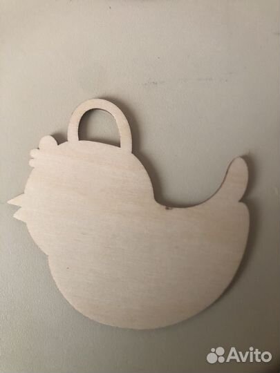 Деревянные подвесные птички