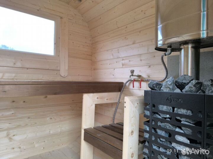 Баня бочка под ключ от производителя