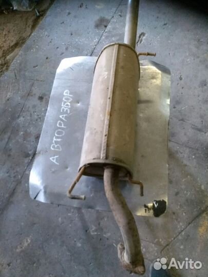 Глушитель задняя часть Chevrolet Aveo T250