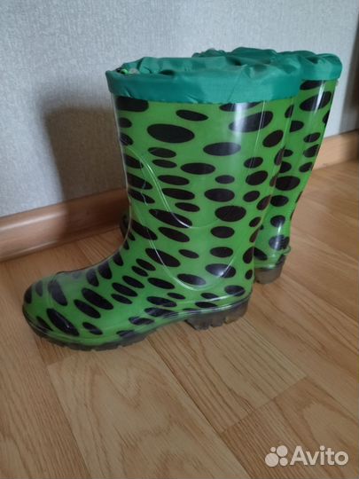 Сапоги резиновые детские, размер 35