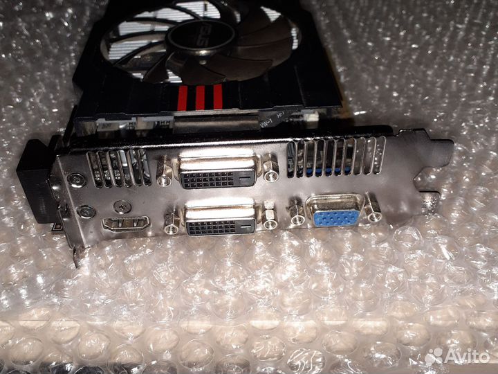 Видеокарта asus GTX650TI - 1GD5