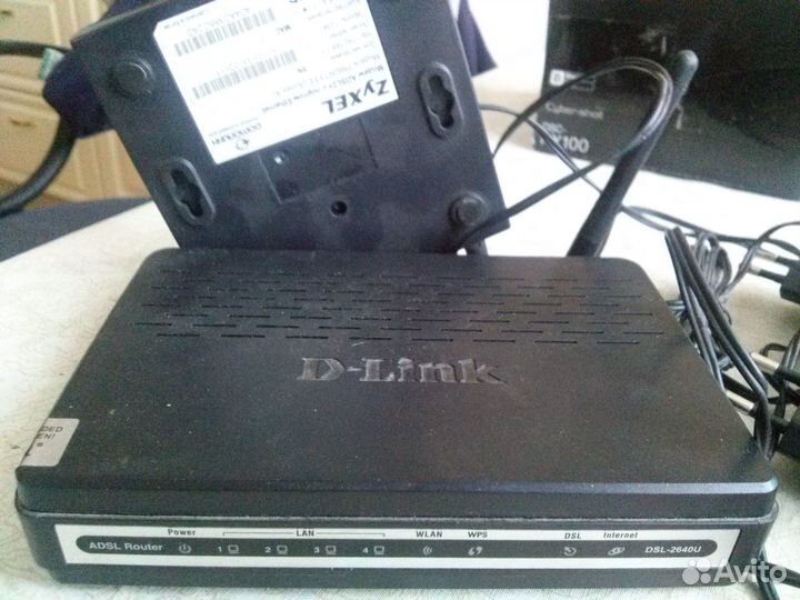 Adsl D-link dsl-2640u + zyxel P660RT3 EE
