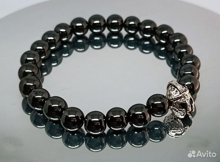 Стрейч-браслет из искусственного камня