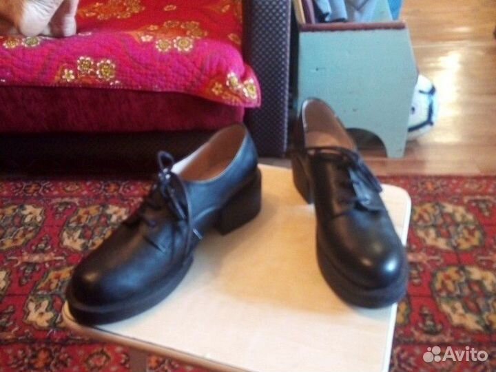 Туфли женские натуральная кожа, мягкие, удобные фи