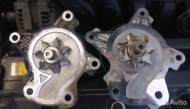 Замена помпы Kia Soul 2011-2014