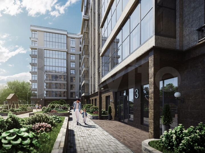 2-к. квартира, 58,2 м², 4/9 эт.