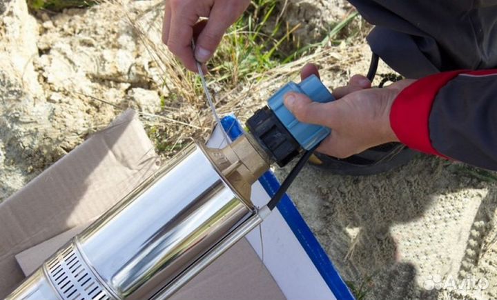 Замена насоса в колодце и скважине