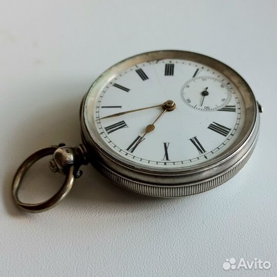 Серебряные Карманные часы