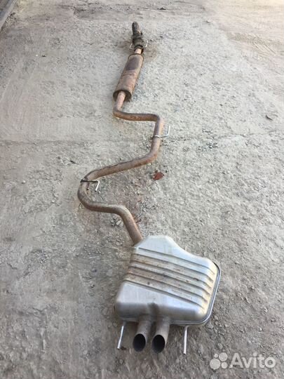 Глушитель резонатор Saab 9-3 II