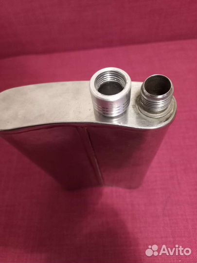 Фляжка нержавейка СССР ручной работы