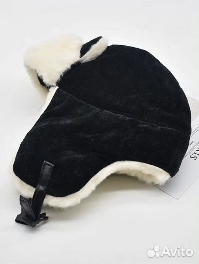 Шапка-ушанка девочке подростку