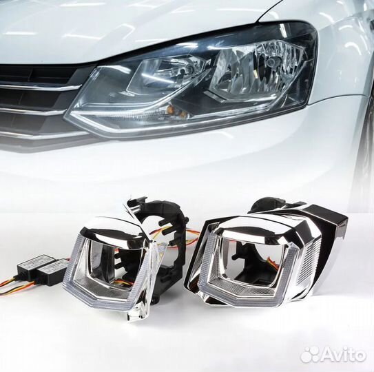 Набор для модернизации фар polo