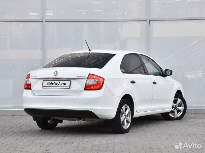 Skoda Rapid 1.2 MT, 2015, 129 374 км