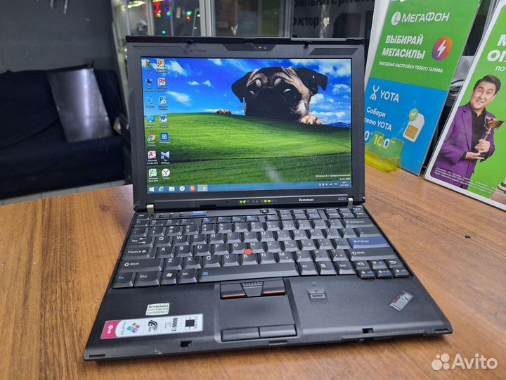 Шустрый ноутбук lenovo x201