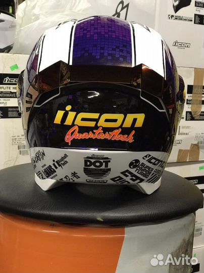 Мото шлем icon Airflite qarterflash