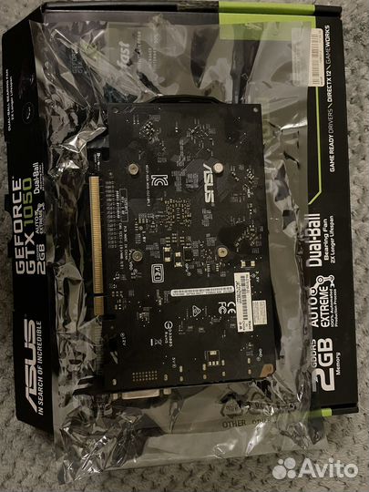 Видеокарта GTX 1050 2gb