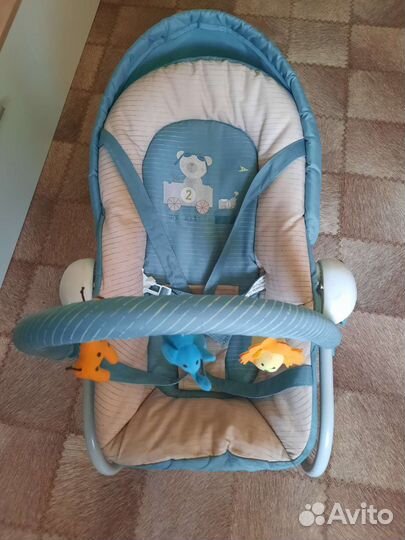 Качели шезлонг для ребенка