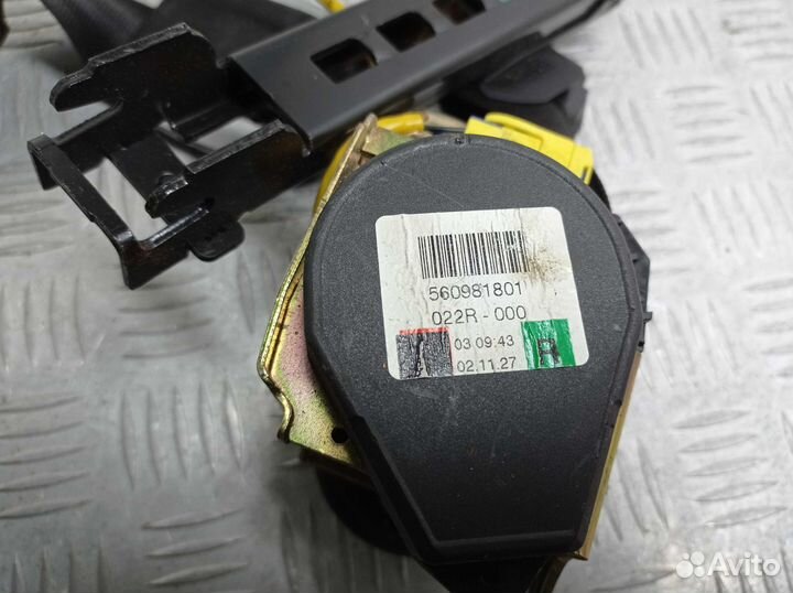 Ремень безопасности Porsche Cayenne 955 957 560981