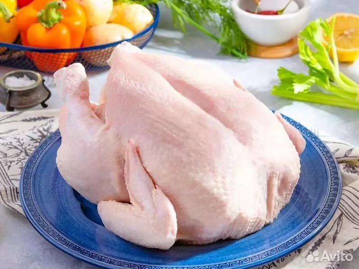 Мясо домашнего бройлера