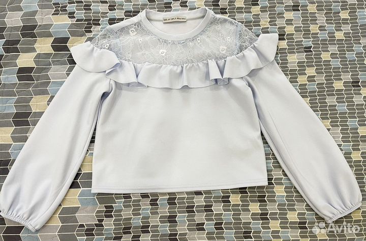 Школьная блузка 140