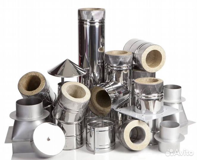 Дымоход.Трубы для дымохода.Со склада